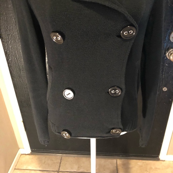 Eight Sixty Sailor style sweater black size medium - Picture 3 of 5